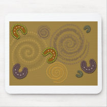 Australian Aboriginal Art  - The Gathering Mousepads