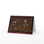 Australian Aboriginal Desert Art Card