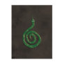 Australian Aboriginal Desert Snake Art Postcard