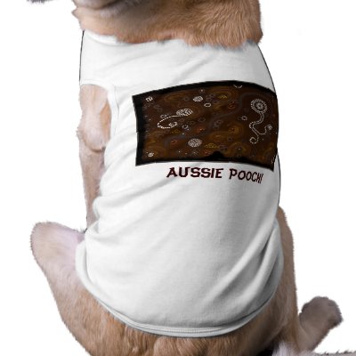 Australian Aboriginal Style Pet Shirt by RavenSpiritPrints