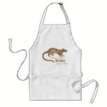 Australian BBQ - Crazy Aussie Quoll Don't Care aprons