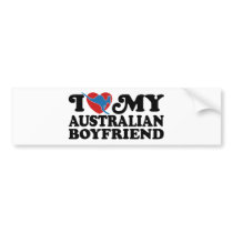 Australian Boyfriend Bumper Sticker