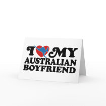 Australian Boyfriend Greeting Cards