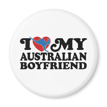 Australian Boyfriend Fridge Magnets