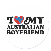 Australian Boyfriend Stickers