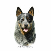 Australian Cattle Dog 9F061D-03 photo sculptures by TraffordPhotos Australian Cattle Dog 9F061D-03 photo sculptures