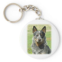 Australian Cattle Dog 9F061D-04_2 Keychain