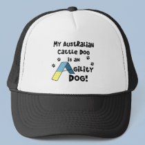Australian Cattle Dog Agility Dog Hat by MenagerieMayhem Australian Cattle Dog Agility Dog Hat
