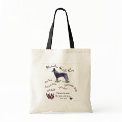 Australian Cattle Dog Art Gifts bag