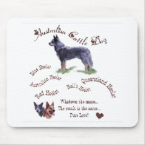 Australian Cattle Dog Art Gifts Mouse Mat