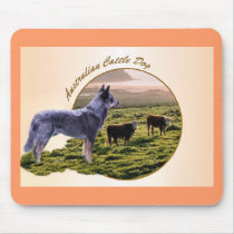 Australian Cattle Dog Art Mouse Pads