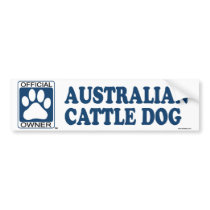 Australian Cattle Dog Blue bumper stickers