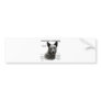 Australian Cattle Dog (blue) History Design Bumper Stickers