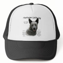 Australian Cattle Dog (blue) History Design hats