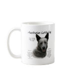 Australian Cattle Dog (blue) History Design Coffee Mugs