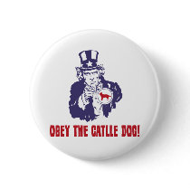Australian Cattle Dog Button