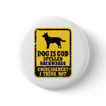 Australian Cattle Dog Pinback Button