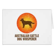Australian Cattle Dog Greeting Card