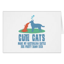 Australian Cattle Dog Greeting Card