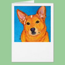 Australian Cattle Dog Card - "Red" cards