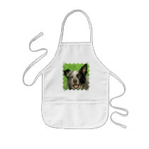 Australian Cattle Dog Children's Smock Aprons