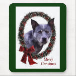 Australian Cattle Dog Christmas Gifts Mousepads