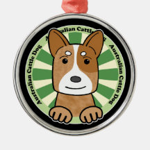Australian Cattle Dog Christmas Ornament