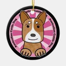 Australian Cattle Dog Christmas Ornament
