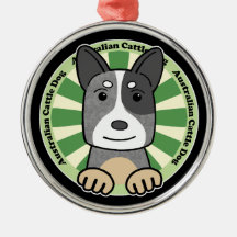 Australian Cattle Dog Christmas Ornament