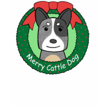 Australian Cattle Dog Christmas t-shirts