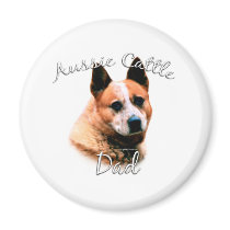 Australian Cattle Dog Dad 2 Refrigerator Magnet