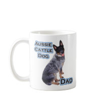 Australian Cattle Dog Dad 4 Mugs