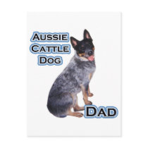 Australian Cattle Dog Dad 4 Postcard