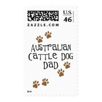 Australian Cattle Dog Dad Stamps