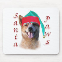 Australian Cattle Dog Dog Santa Paws Mouse Mats