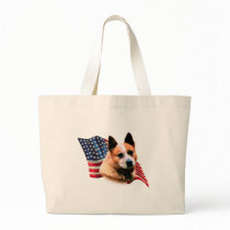 Australian Cattle Dog Flag Tote Bag
