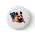 Australian Cattle Dog Flag buttons by GreyWolfCreation Australian Cattle Dog Flag buttons