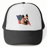 Australian Cattle Dog Flag Trucker Hats