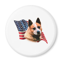 Australian Cattle Dog Flag Refrigerator Magnet