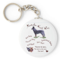 Australian Cattle Dog Gifts Keychains