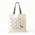 Australian Cattle Dog Herding Sheep Bag by MenagerieMayhem Australian Cattle Dog Herding Sheep Bag