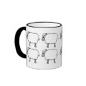 Australian Cattle Dog Herding Sheep Mug