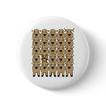 Australian Cattle Dog in the Herd Button