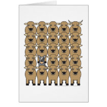 Australian Cattle Dog in the Herd cards