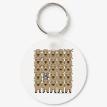 Australian Cattle Dog in the Herd keychains by khocker Australian Cattle Dog in the Herd keychains