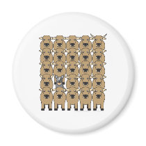 Australian Cattle Dog in the Herd Magnets