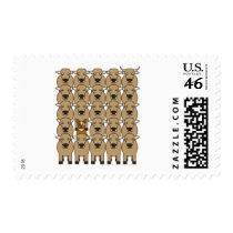 Australian Cattle Dog in the Herd Stamp