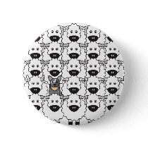 Australian Cattle Dog in the Sheep Pins