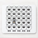 Australian Cattle Dog in the Sheep mousepads by khocker Australian Cattle Dog in the Sheep mousepads