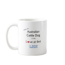 Australian Cattle Dog Lick Design Mug
